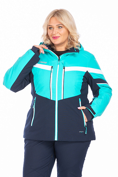 Женский горнолыжный Костюм High Experience Бирюзовый, 6980405K1
