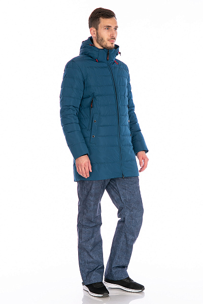 Мужской зимний Костюм Lafor Серо-синий, 76708K2