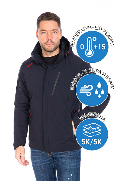 Куртка WHS Синий, 8783442