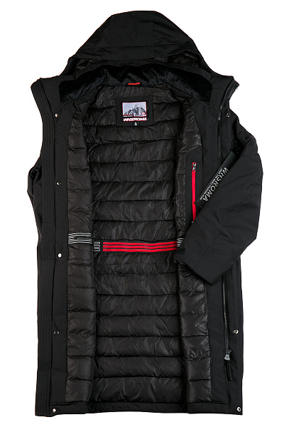 Мужская зимняя Парка WHS Черный, 8783201