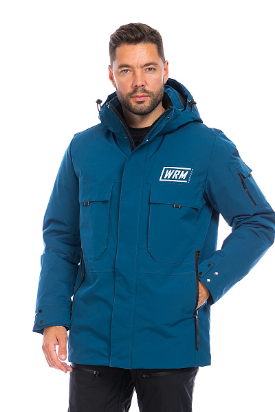 Мужская зимняя Парка WHS Серо-синий, 8783355