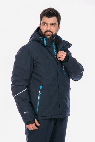 Мужская горнолыжная Куртка High Experience Темно-синий, 6980352