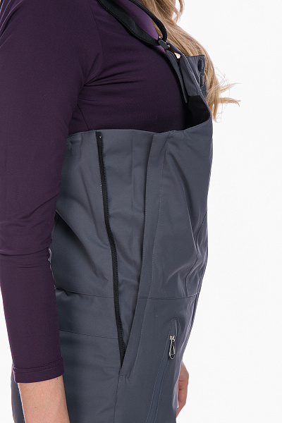 Женские горнолыжные Штаны High Experience Темно-серый, 6980379