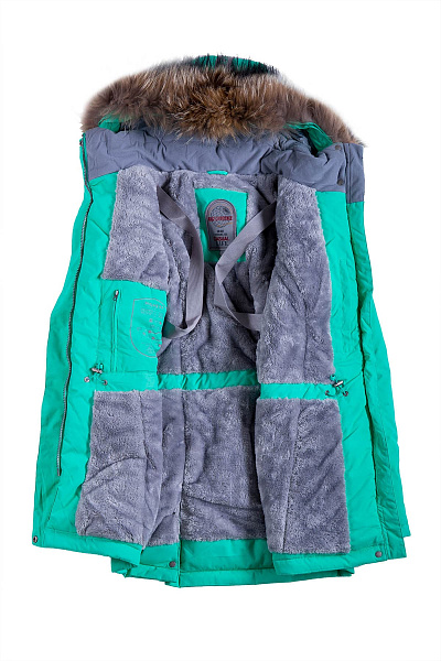 Женская зимняя Парка High Experience Мятный, 6980240