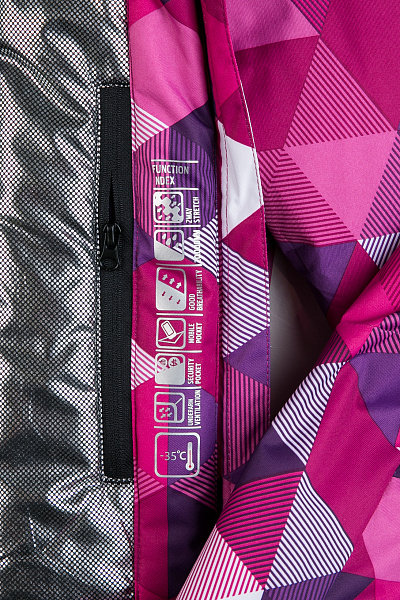 Женская горнолыжная Куртка WHS Малиновый, 8783196