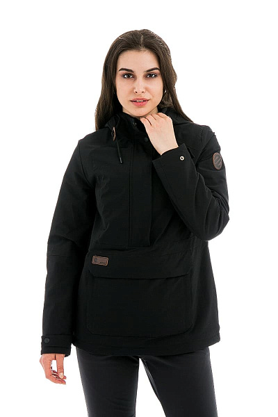 Анорак WHS Черный, 8783117