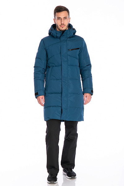 Пуховик Lafor Серо-синий, 767060