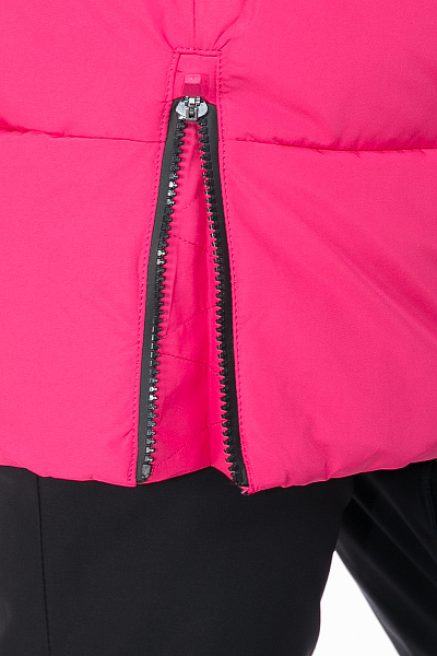 Женский зимний Пуховик WHS Малиновый, 8783227