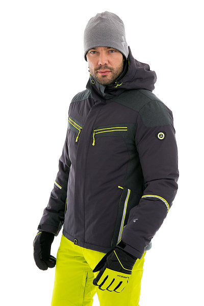 Мужская горнолыжная Куртка High Experience Серый, 6980216