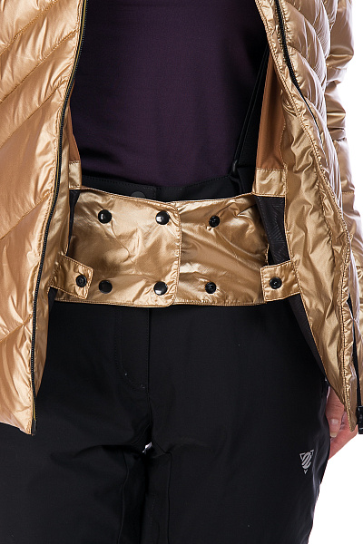 Женский зимний Пуховик WHS Желтый, 8783213