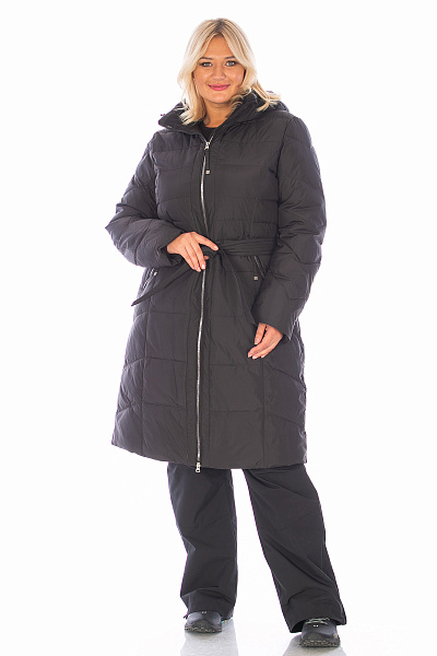 Женский зимний Пуховик Lafor Черный, 767031