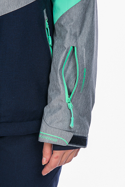 Женская горнолыжная Куртка High Experience Серый, 6980313