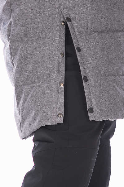 Женский зимний Пуховик WHS Серый, 8783314