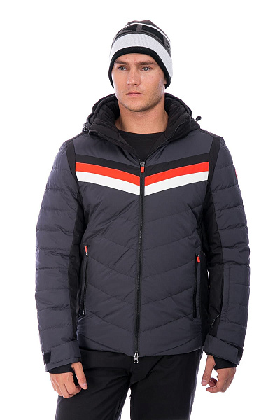 Мужской горнолыжный Пуховик WHS Серый, 8783137