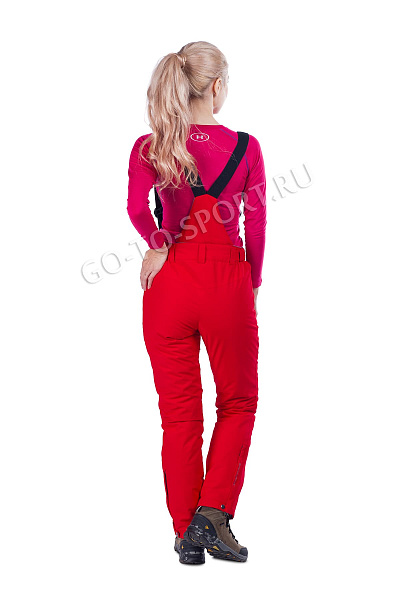 Женские горнолыжные Штаны High Experience Красный, 6980117