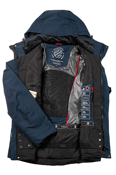 Куртка мужская WHS Серо-синий, 8783399