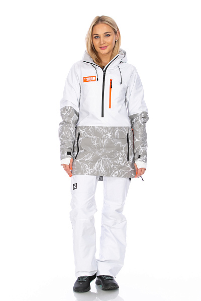 Женская горнолыжная Куртка Running River Белый, 8278129