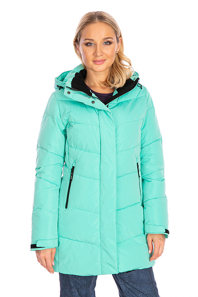 Женская зимняя Куртка Lafor Мятный, 767010