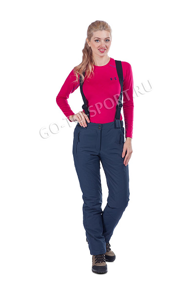 Женские горнолыжные Штаны High Experience Синий, 6980117