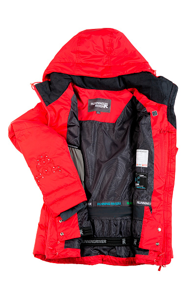 Женский горнолыжный Пуховик Running River Коралловый, 827866