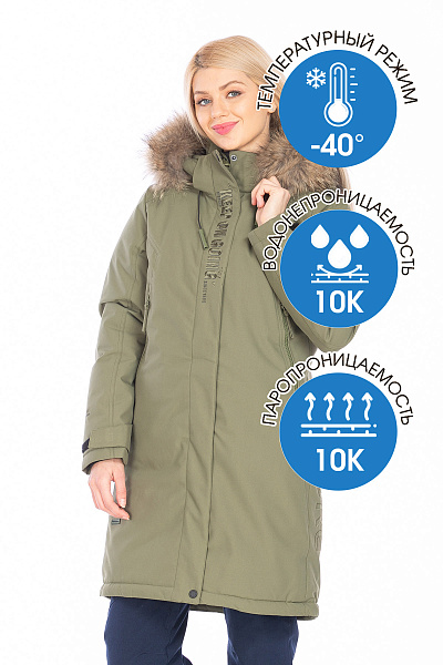 Парка High Experience Хаки, 6980422