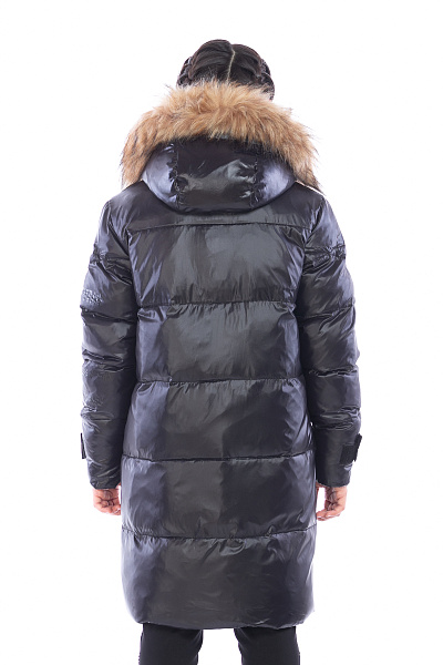 Пуховик WHS Черный, 8783303