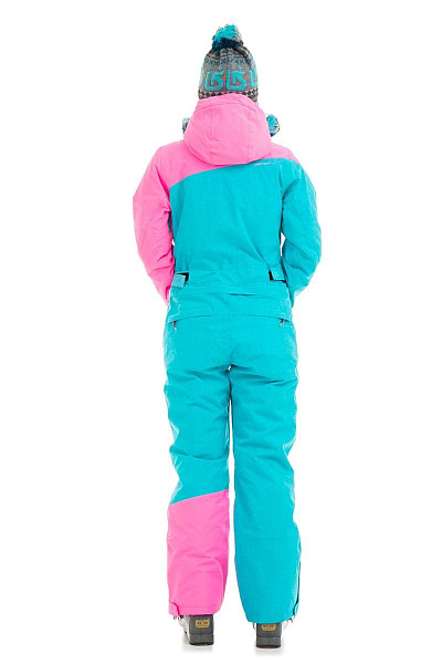 Женский горнолыжный Комбинезон Snow Headquarter Мятный, 83818