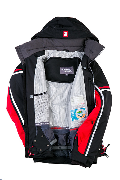 Мужская горнолыжная Куртка Running River Черный, 82781