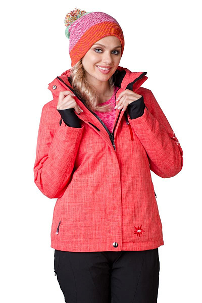 Женская горнолыжная Куртка Bujiwu Коралловый, 66872