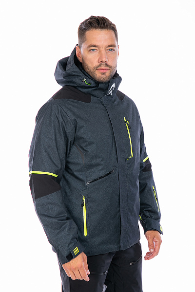 Мужская горнолыжная Куртка WHS Темно-серый, 8783293