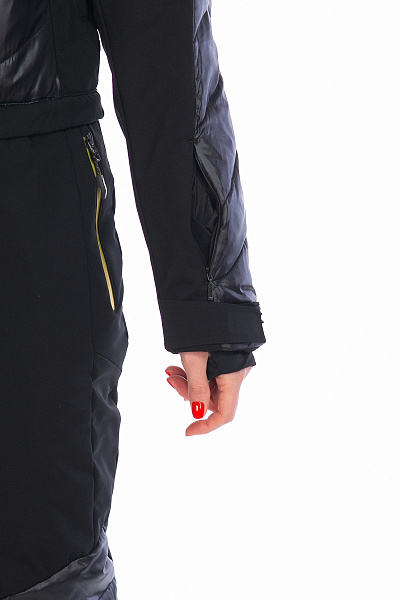 Женский горнолыжный Комбинезон WHS Черный, 8783369