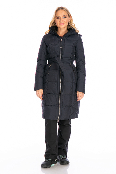 Женский зимний Пуховик Lafor Темно-синий, 76709