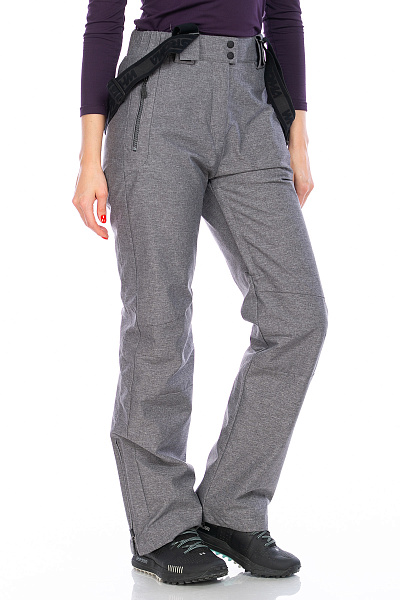 Женские горнолыжные Штаны WHS Светло-серый, 8783316