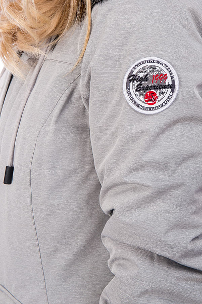 Женская зимняя Парка High Experience Серый, 6980243