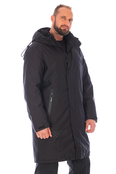 Мужская зимняя Парка Lafor Черный, 767067