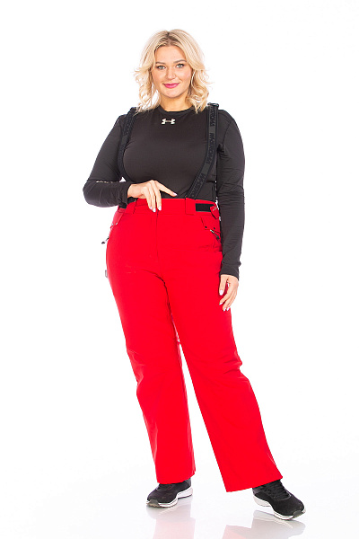 Штаны женские WHS Красный, 8783393