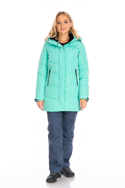 Женская зимняя Куртка Lafor Мятный, 767061