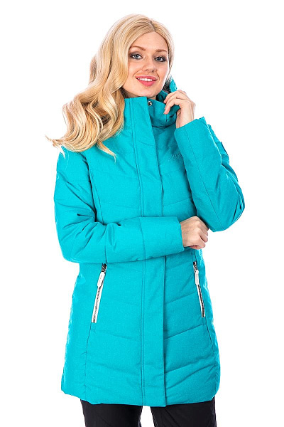 Женский зимний Пуховик High Experience Бирюзовый, 6980291