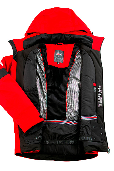 Мужская горнолыжная Куртка Lafor Красный, 767052