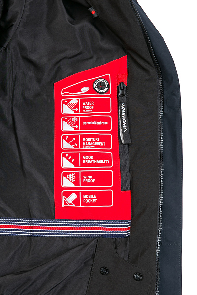 Мужской горнолыжный Костюм WHS Темно-синий, 8783363K2