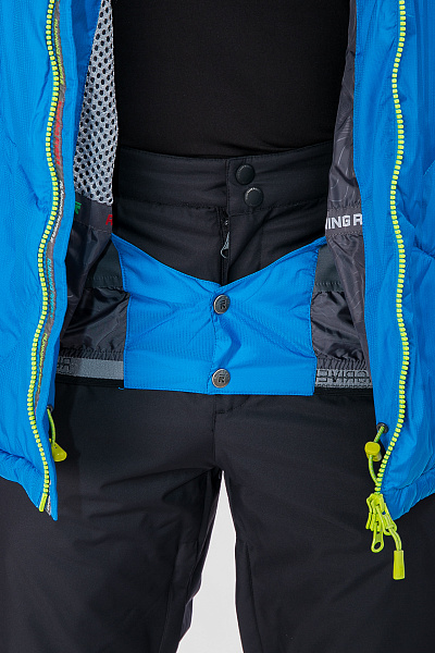 Мужской горнолыжный Пуховик Running River Голубой, 827872