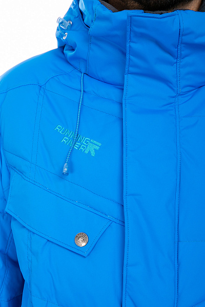 Мужская горнолыжная Куртка Running River Голубой, 8278119
