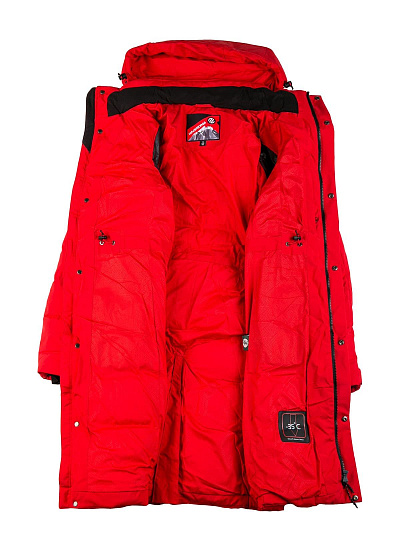 Женский зимний Пуховик WHS Красный, 8783156