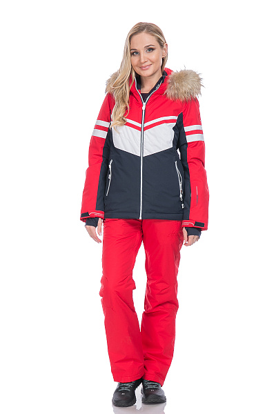 Женский горнолыжный Костюм High Experience Красный, 6980314K1