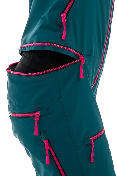 Женский горнолыжный Комбинезон Running River Бирюзовый, 827818