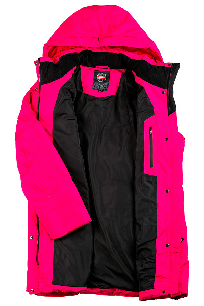 Женская зимняя Куртка Lafor Малиновый, 767061