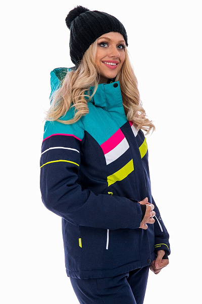 Женский горнолыжный Костюм High Experience Бирюзовый, 6980278K1