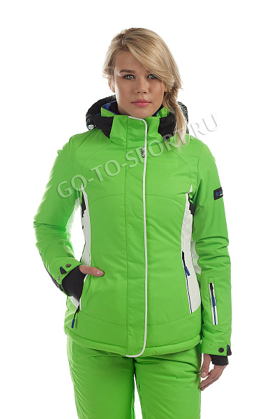 Женская горнолыжная Куртка WHS Салатовый, 878323