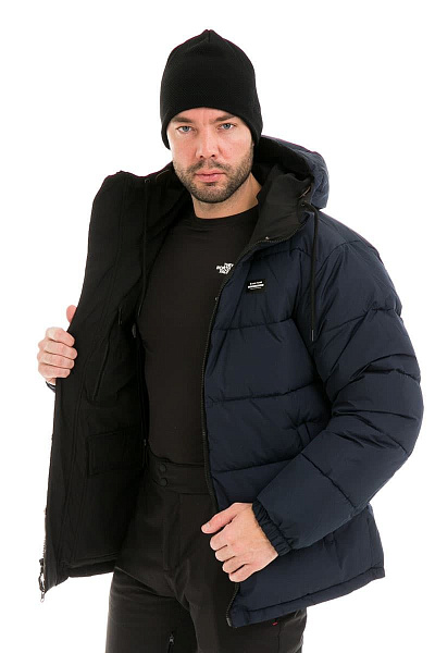 Мужской зимний Пуховик WHS Черный, 878391