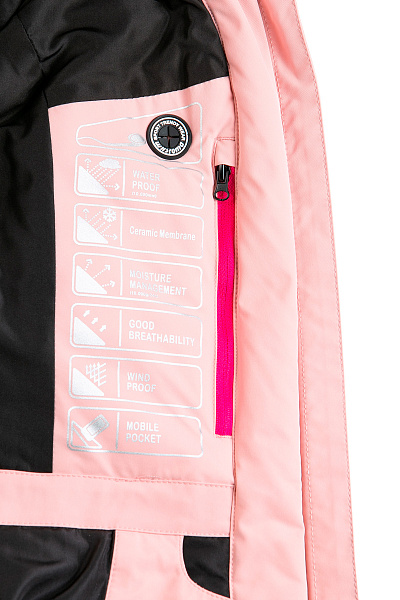 Женская горнолыжная Куртка WHS Розовый, 8783342